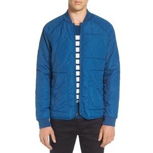 Tavik Men’s Bomber Jacket in Blue Size M